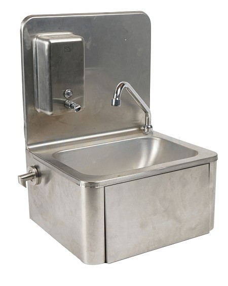 Wall mounted or desk top sink